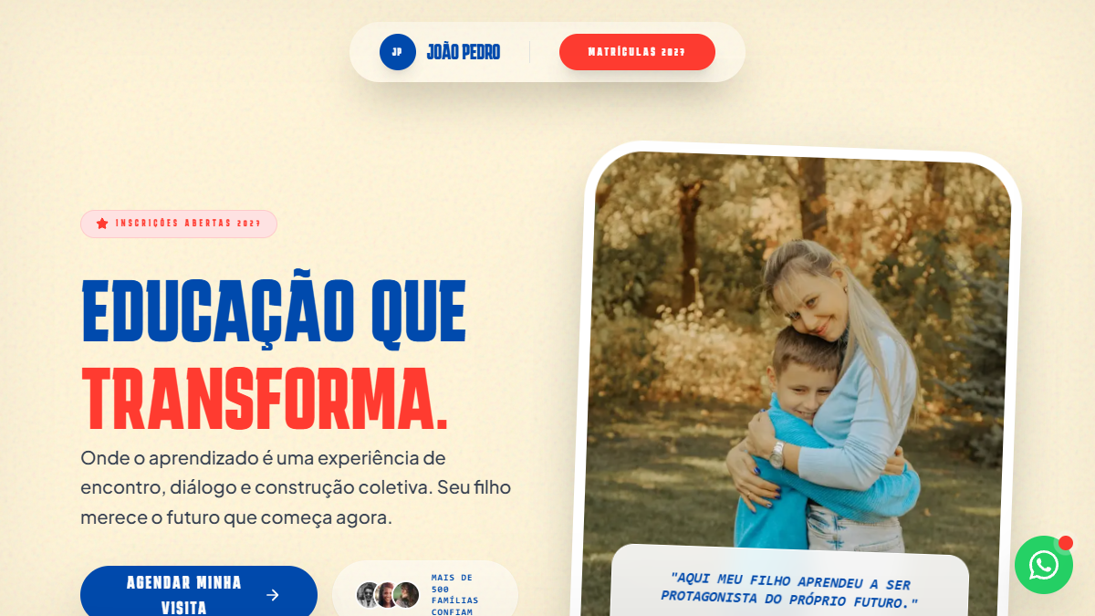 CJP — Landing Page